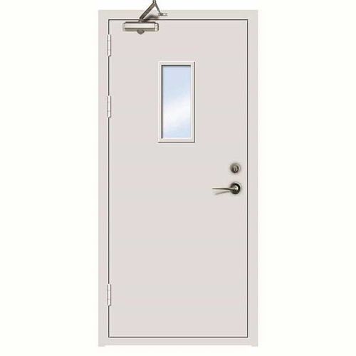Porta corta-fogo - YUOU (LUOYANG) DOORS AND WINDOWS TECHNOLOGY CO., LTD. - de abrir / em aço / em aço galvanizado