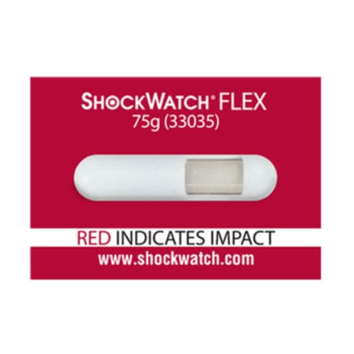 Indicador de impacto - ShockWatch FLEX - SpotSee - etiqueta / inviolável / para aplicações médicas