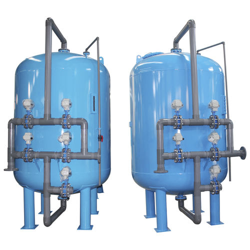 Filtro de água - Jiangsu YLD Water Processing Equipment Co., Ltd. - de areia / de pressão / para tratamento de águas