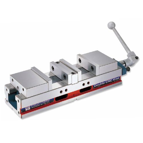 Morsa dupla - HDL-4",6" - HOMGE MACHINERY IND. CO., LTD. - para máquina-ferramenta / manual / de precisão