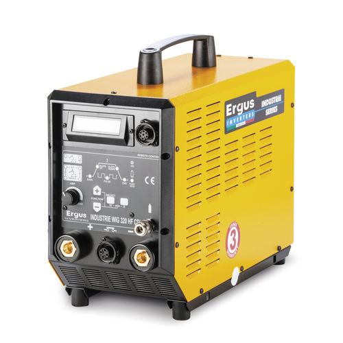 Máquina de solda TIG - ERGUS WIG 320 HF CDI - Carmon - com eletrodo / trifásica / CC