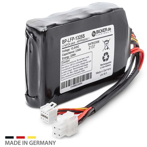 Módulo de baterias LiFePO4 - BP-LFP-1325S - Bicker Elektronik GmbH - monobloco / para inversor / para alimentação de emergência
