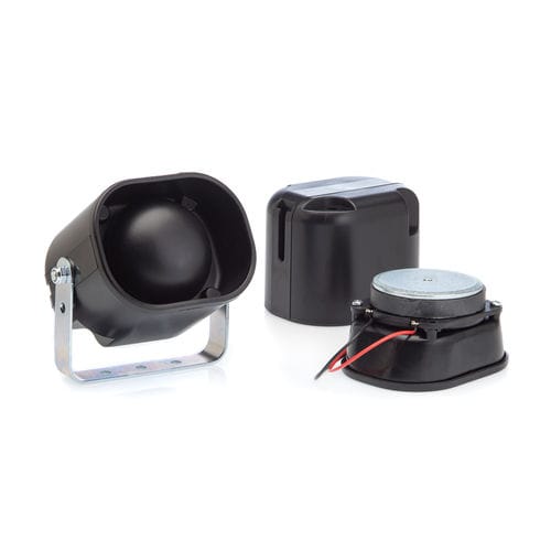 Sinalizador sonoro para alarme sem indicador luminoso - CR041  - SATEP - tipo corneta / embutido / de parede