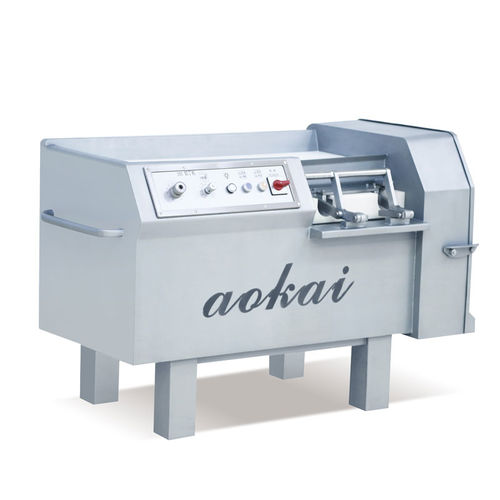 Cubetadeira para carne - AKQ series - Foshan Aokai machinery Technology Co.,Ltd - em aço inoxidável / compacta / automática