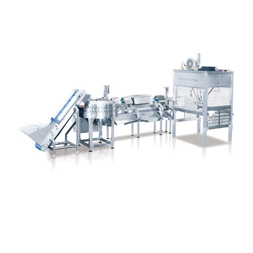 Linha de embalagem para a indústria alimentícia - FLS500 - Foshan Aokai machinery Technology Co.,Ltd - para salsichas / automática / de alta velocidade