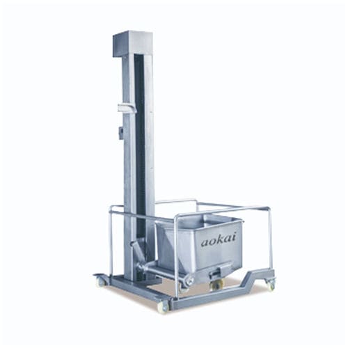 Virador elevatório - Foshan Aokai machinery Technology Co.,Ltd - elétrico / para recipientes / móvel