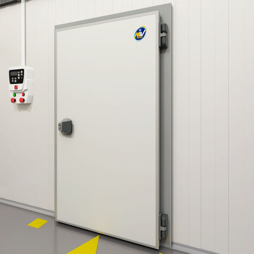 Porta com dobradiças - 180N - MIV INSULATING SYSTEMS S.R.L. - de abrir / giratória / pivotante