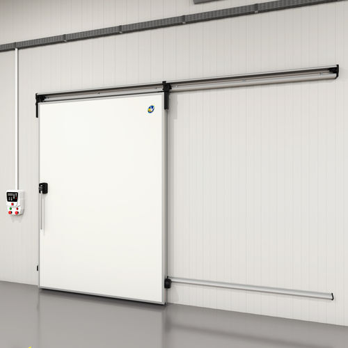 Porta de correr - 979M  - MIV INSULATING SYSTEMS S.R.L. - de abrir / em aço inoxidável / de alumínio