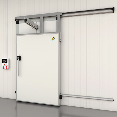 Porta de correr - 900PG  - MIV INSULATING SYSTEMS S.R.L. - de abrir / em aço inoxidável / de alumínio