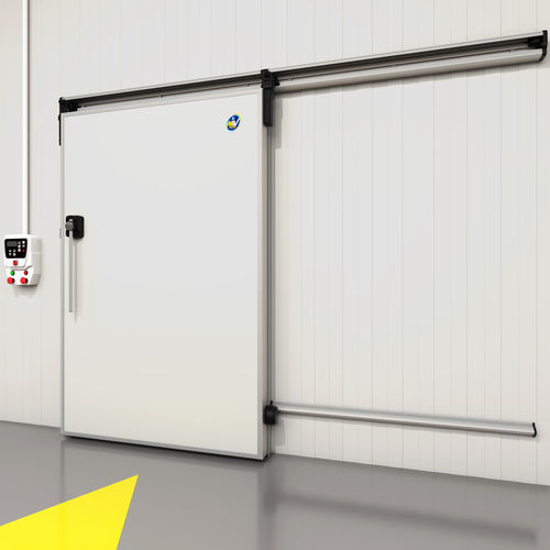 Porta de correr - 890BT  - MIV INSULATING SYSTEMS S.R.L. - de abrir / em aço inoxidável / de alumínio