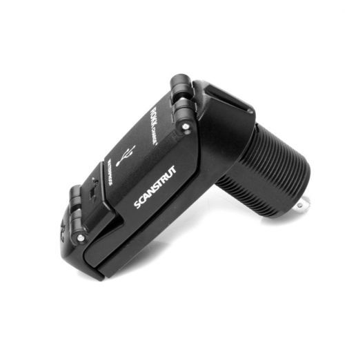 Carregador de bateria USB - ROKK Charge+ - Scanstrut - para aplicações marítimas / CE / rápido