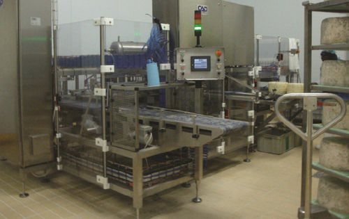 Máquina de descascar queijo automática - PFI2 - CAD PROJECT S.R.L.