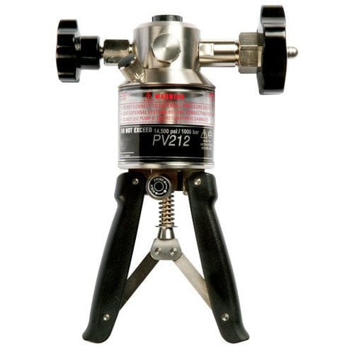 Bomba de calibração hidráulica - PV212 - Druck - manual / para geração de pressão