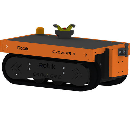 Trator elétrico - Robik Crawler M - Sates - Robik - de esteiras / comandado por rádio-controle / compacto