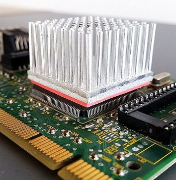 Dissipador de calor termocondutor - Compelma - em alumínio