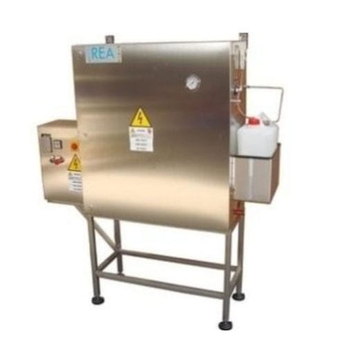 Lavadora a vapor elétrica - GIOVE 18 - REA STEAM CLEANING SRL - com aspiração / industrial