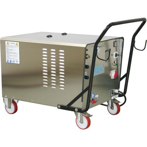 Gerador de vapor saturado - SATURNO SPECIAL 2 - REA STEAM CLEANING SRL - elétrico / móvel / industrial