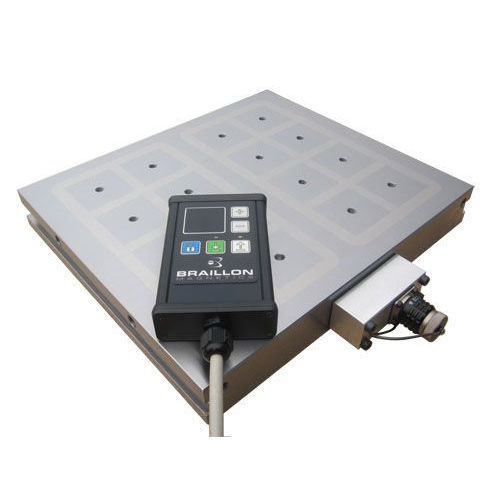 Placa magnética eletropermanente - 10.33.50.SQ3 - Braillon Magnetics - retangular / quadrada / para retificação