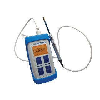 Gaussímetro teslâmetro - 16.06.HGMs - Braillon Magnetics - de bolso