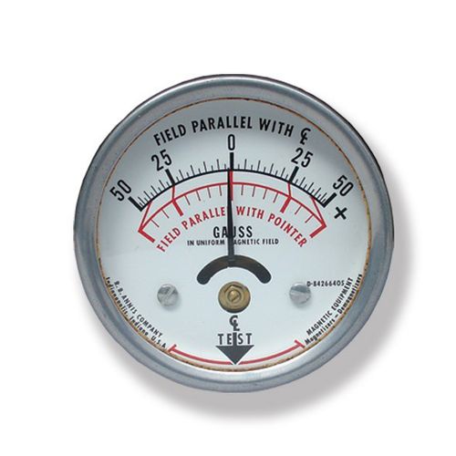 Gaussímetro analógico - 16.07.MGMR - Braillon Magnetics