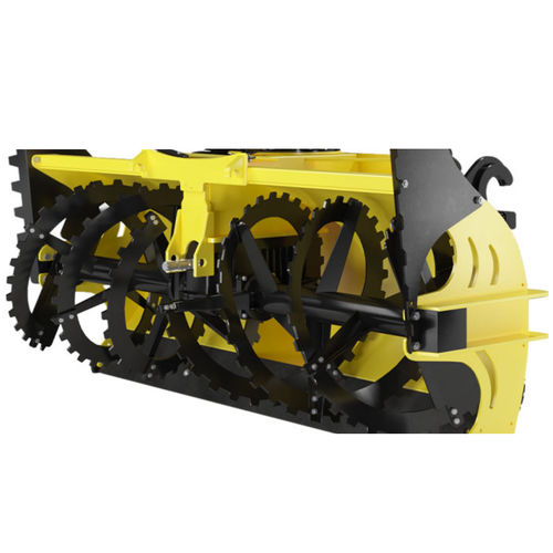 Soprador de neve para pá carregadeira compacta - AlphaBlower 33-100-H - SnowWolf