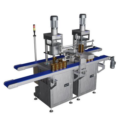 Recravadeira de latas automática - VGSX - Sapli Cans Technology - a vácuo / com sistema de injeção de gás
