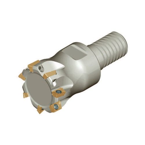 Fresa de topo - HMSU90 XP06 series - Heikenei - com pastilhas intercambiáveis / de ranhurar / modular