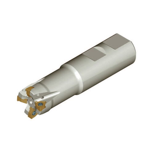 Fresa de topo - HME90 WN04 series - Heikenei - com pastilhas intercambiáveis / de faceamento / para máquina de corte