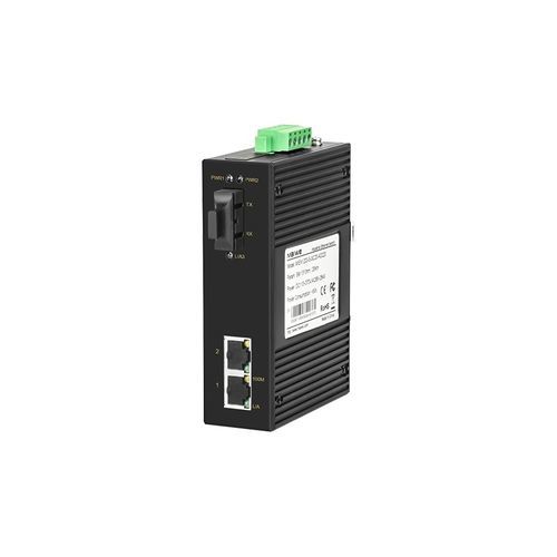 Conversor multimédia - MIEN1203-F - Wuhan Maiwe Communication Co., Ltd - de comunicação / Ethernet para fibra óptica / para trilho DIN