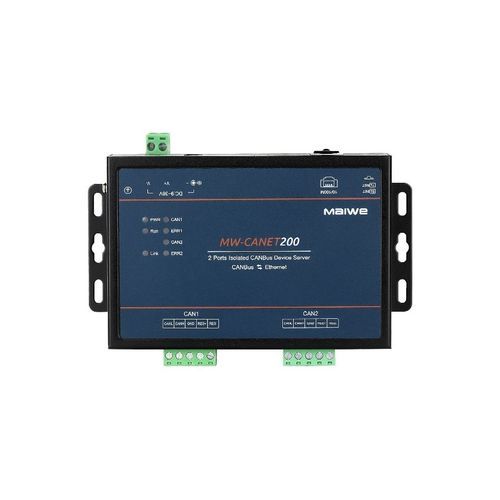 Conversor de sinal - MW-CANET200 - Wuhan Maiwe Communication Co., Ltd - CAN para Ethernet / industrial / retrátil
