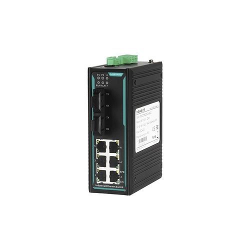 Switch de rede gerenciável - MISCOM6208-2F - Wuhan Maiwe Communication Co., Ltd - 8 portas / de nível 2 / para trilho DIN