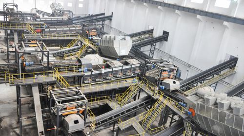Estação de tratamento de resíduos de vidro - Yinchuan - Suzhou JONO Environmental Technology Co., LTD - industriais / automática / com separadores