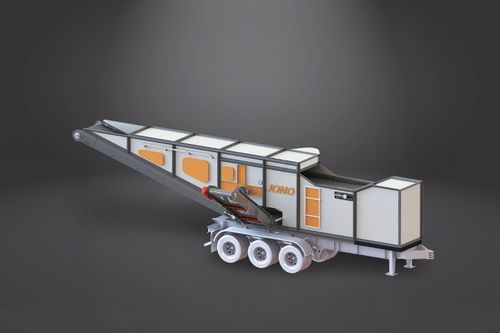 Separador para resíduos - Suzhou JONO Environmental Technology Co., LTD - de ar / de processo / móvel