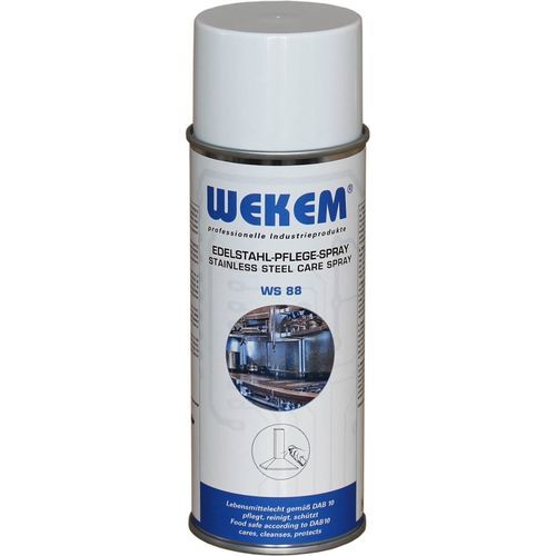 Spray de limpeza - WS 88-400 - Wekem - de proteção / para aço inoxidável