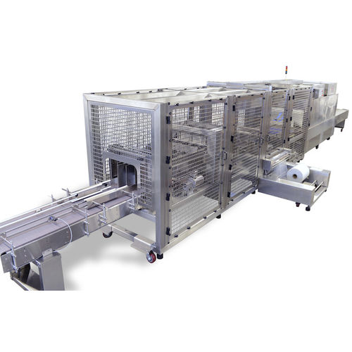 Enfardadeira automática - Polypack Europe - para garrafas / de bandejas / contínua