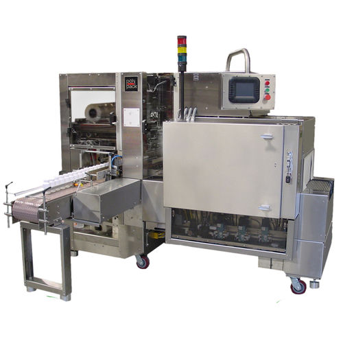 Enfardadeira automática - PHARMA series - Polypack Europe - para engarrafamento / para caixas / para caixas de papelão