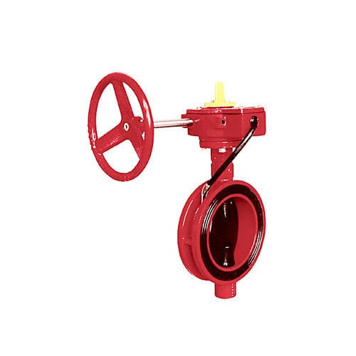 Válvula borboleta - GISA-800-W - Nuevas líneas de extincion - manual / de controle / para água