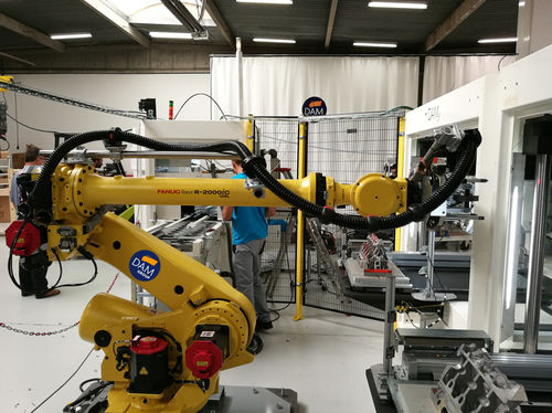 Máquina de ensaio de vazamento - DAM Group - robótica / para motor / para a indústria automotiva