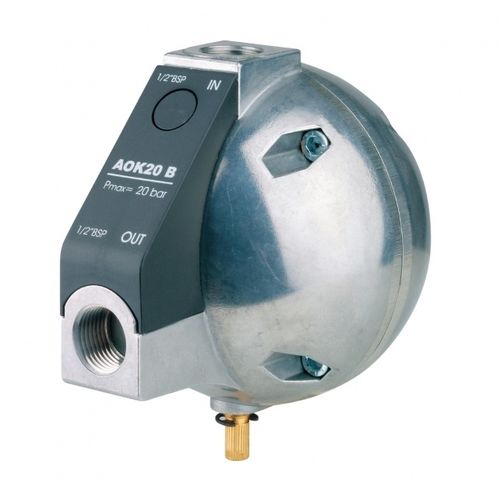 Purgador de condensado - AOK 20B - Nitrogenium Innovations Filteration India - automático / mecânico / para compressor