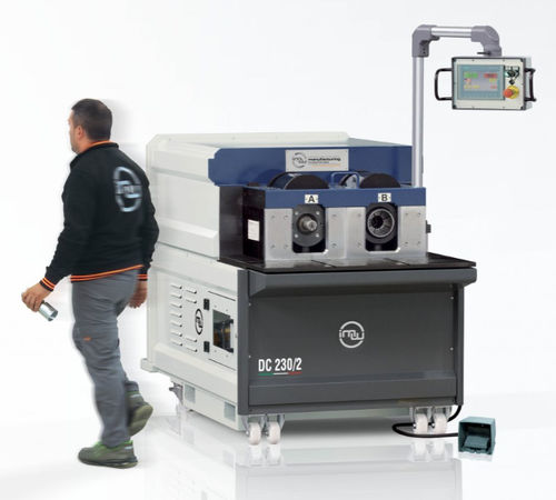 Formadora orbital - DC series  - Industrial Manufacturing Machines srl - de dupla cabeça / de extremidade de tubo / para tubulações