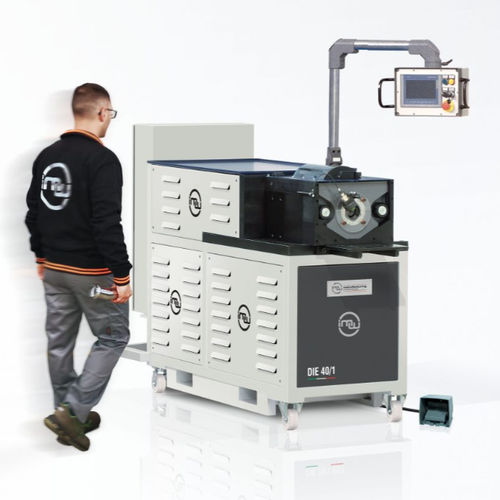 Formadora para tubulações - DIE 40/1 - Industrial Manufacturing Machines srl - para metais / de extremidade de tubo / de tubos