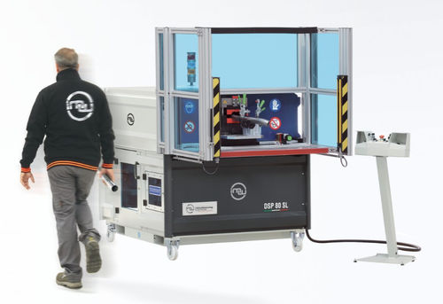 Rebarbadora de escova - DSP 80 SL - Industrial Manufacturing Machines srl - para tubos / automática / multiestações