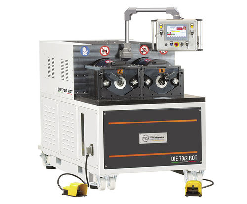 Formadora de dupla cabeça - DIE series - Industrial Manufacturing Machines srl - de extremidade de tubo / para tubulações / para metais