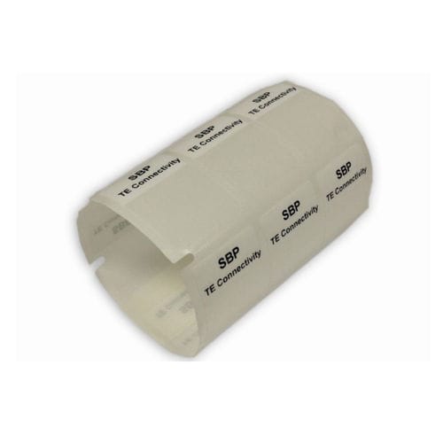 Etiqueta de proteção - SBP series - TE CONNECTIVITY - de identificação / imprimível / de transferência térmica