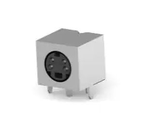 Conector Mini DIN - 5749263-1 - TE CONNECTIVITY - de áudio/vídeo / PCB / circular