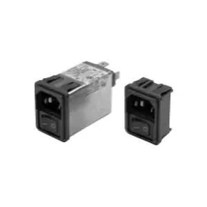 Filtro eletrônico de conector IEC - C Series - TE CONNECTIVITY - passa-banda / ativo / EMI