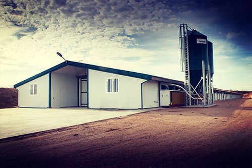 Silo com fundo cônico - G01SG series - SYMAGA SILOS - para produtos alimentares / de transporte / de alimentação