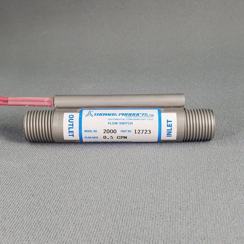 Controlador de fluxo para líquidos - 2000  - Thomas Products LTD - reed / para altas temperaturas / em aço inoxidável