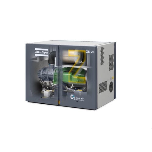 Soprador de ar - ZS 18-45 VSD - Atlas Copco Kompressoren und Drucklufttechnik GmbH - de parafuso / de simples estágio / de velocidade variável