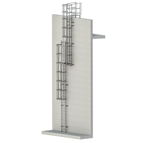 Escada em aço inoxidável - TLC - simples / articulada / de crinolina